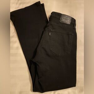 Levi's Women’s 726 Flare Classic Black Jeans Size 30 Excellent Condition